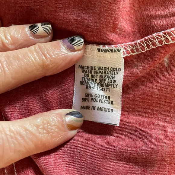 Recycled Karma Red Elvis Graphic Tee - Picture 7 of 7